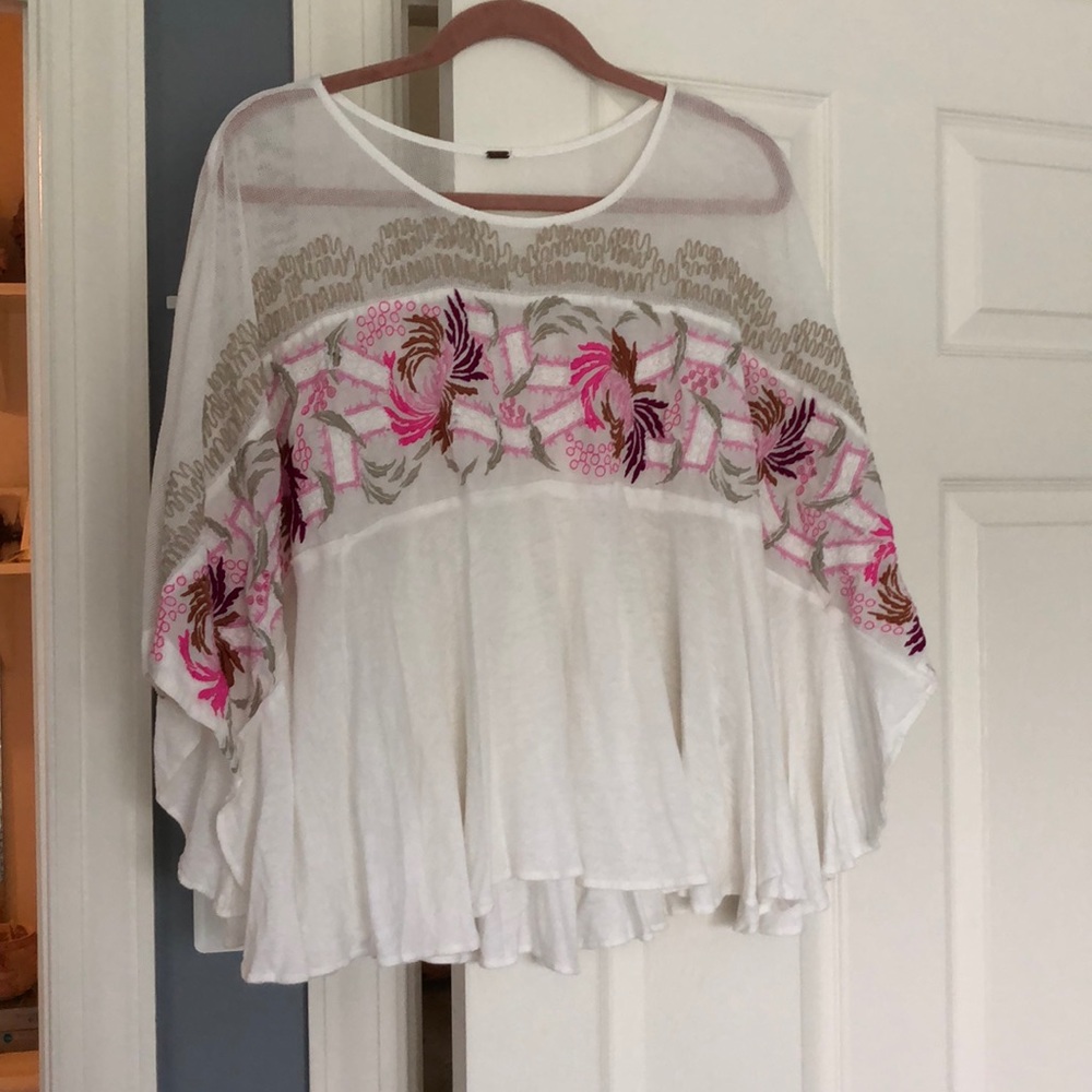 Free People Detailed Blouse - Picture 2 of 4